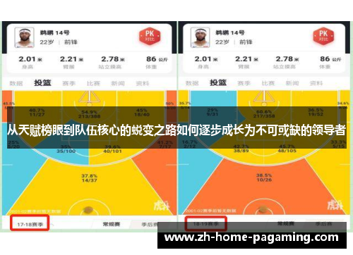 从天赋榜眼到队伍核心的蜕变之路如何逐步成长为不可或缺的领导者