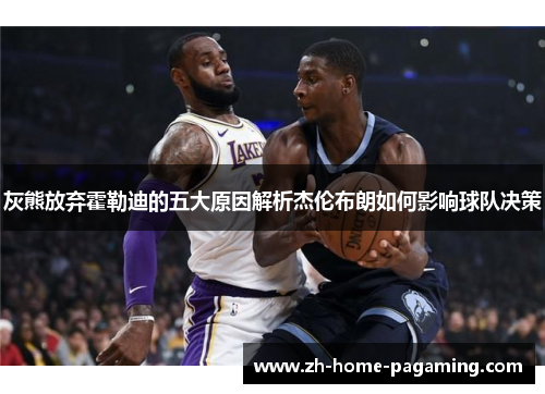 灰熊放弃霍勒迪的五大原因解析杰伦布朗如何影响球队决策